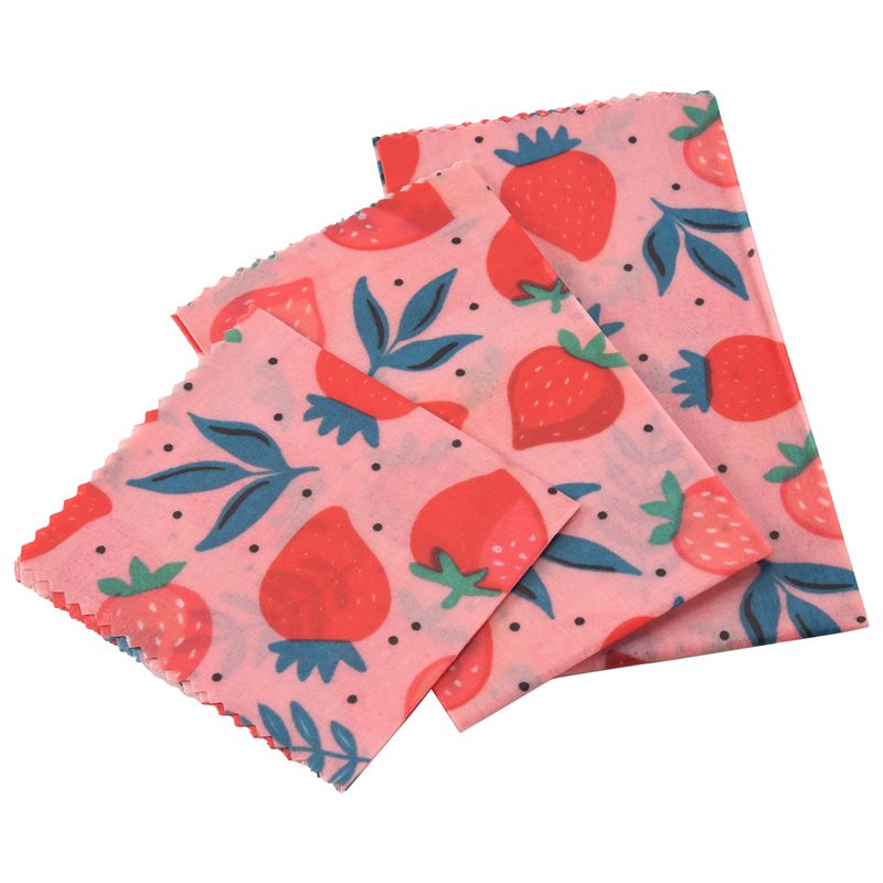 Beeswax Wrap Reusable - A01F-1Set Wiederverwendbare Bienenwachstücher zum Frischhalten von