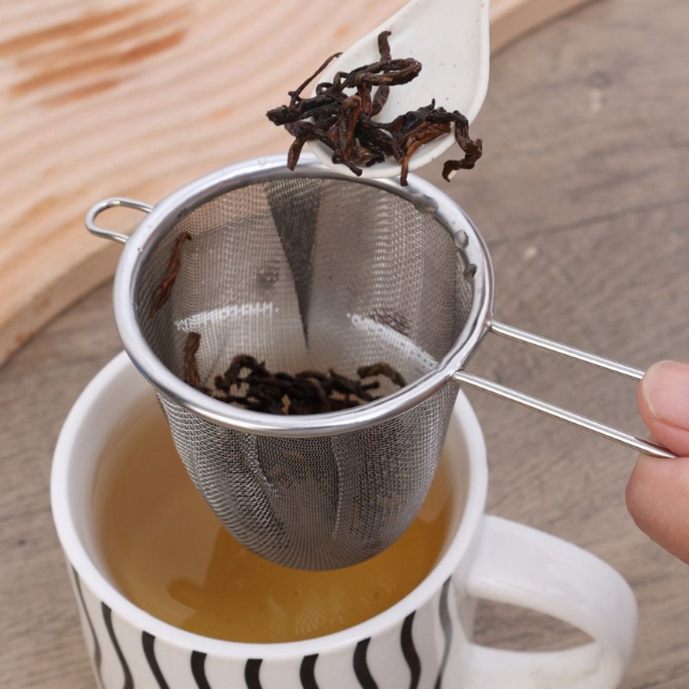 Loose Leaf Tea Infuser - Extra feinmaschiges Teesieb aus Edelstahl für