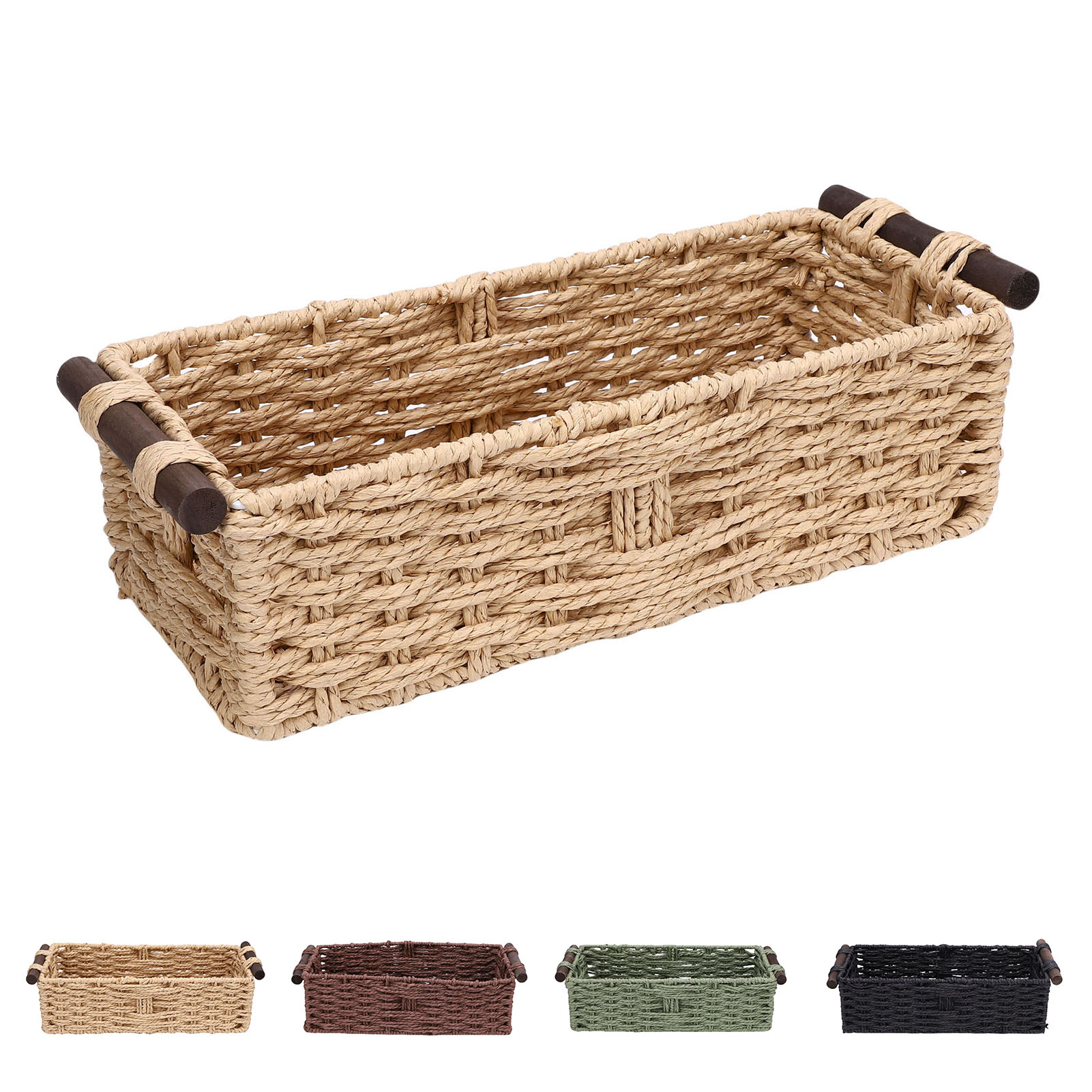 Compost Bin Countertop - Toilettenpapierkorb, handgefertigt, dekorativer Schrank-Organizer, Korb, atmungsaktive