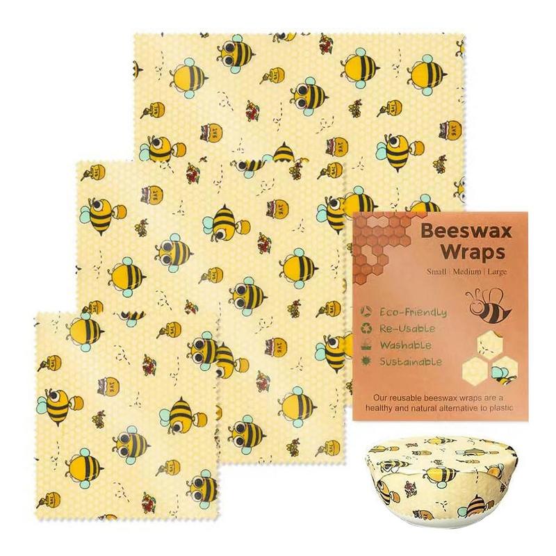 3 stücke Wiederverwendbare Leb – Beeswax Wrap Reusable Bewertung und Preis